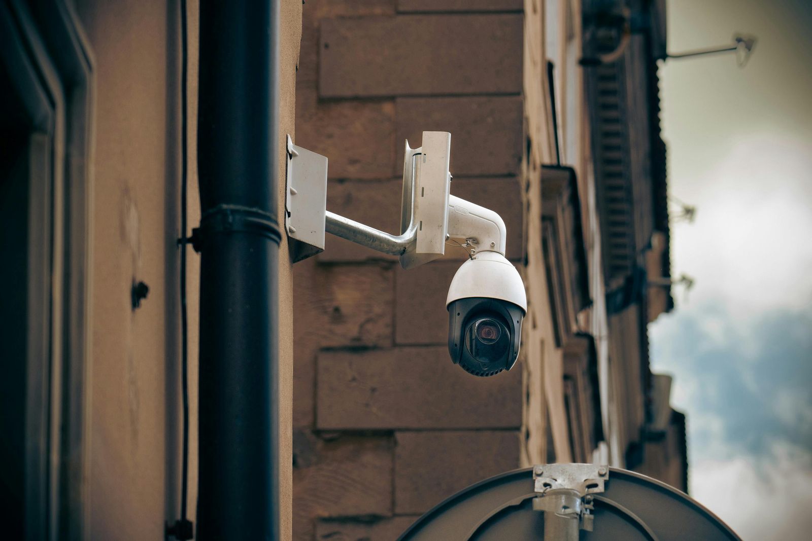 Access control security camera